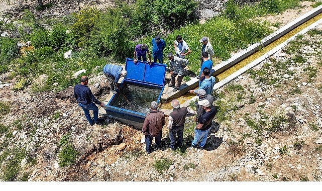 Antalya Büyükşehir Belediyesi’nin tarımsal sulama projeleriyle atıl vaziyette bulunan tarım