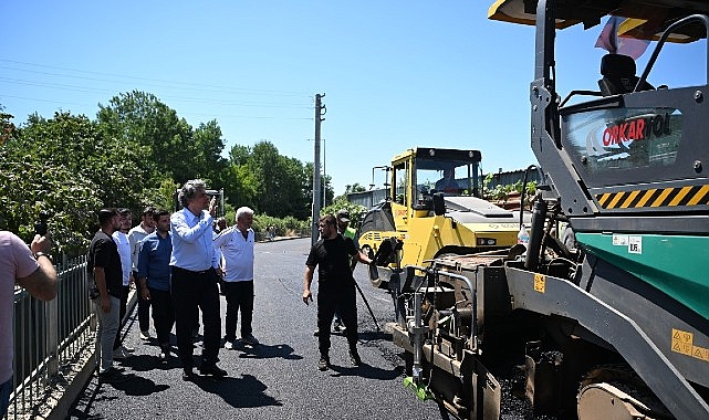 Kartepe Belediyesi Fen İşleri Müdürlüğü, Maşukiye Mahallesi’nin önemli güzergahlarından biri