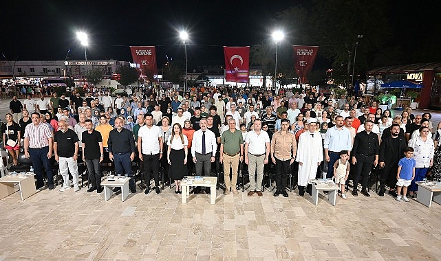 Türkiye’nin dört bir yanında olduğu gibi Kemer’de de “Zaferin Adı