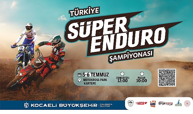 Kocaeli Büyükşehir Belediyesi ana sponsorluğunda 5-6 Temmuz tarihleri arasında Motocross Park Kartepe’de gerçekleştirilecek Türkiye Süper