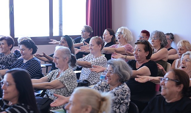 Konak Belediyesi İleri Yaş Sağlıklı Yaşam Merkezi’nin 65 yaş üstü