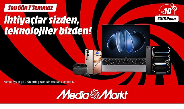 Geniş ürün yelpazesiyle tüketicilere konforlu alışveriş keyfi sunan MediaMarkt Türkiye,