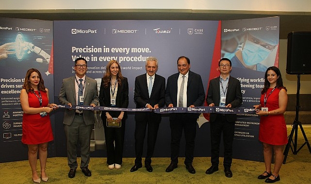 Sağlık teknolojilerinin küresel markalarından MicroPort, robotik cerrahi alanındaki yenilikçi cihazını,