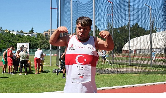 Nevşehirli sporcu Ramazan Ünlü, Çekya’da düzenlenen SU-DS Avrupa Şampiyonası’nda Türkiye