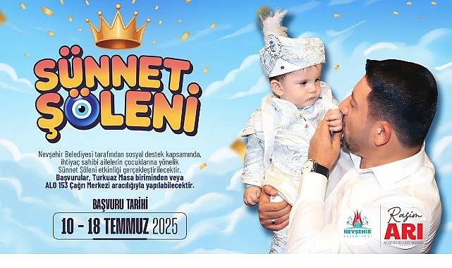 Nevşehir Belediyesi tarafından dar gelirli ailelerin çocukları için düzenlenecek olan