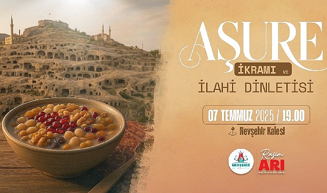 Nevşehir Belediyesi tarafından Muharrem Ayı ve Aşure Günü dolayısıyla düzenlenecek