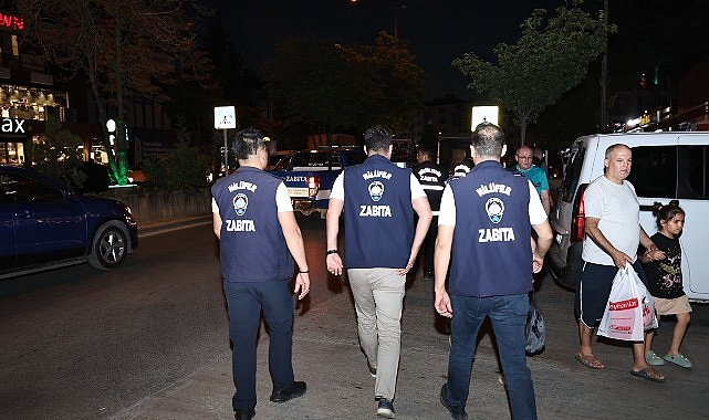 Nilüfer Belediyesi ve Bursa Büyükşehir Belediyesi zabıta ekipleri, kentin farklı