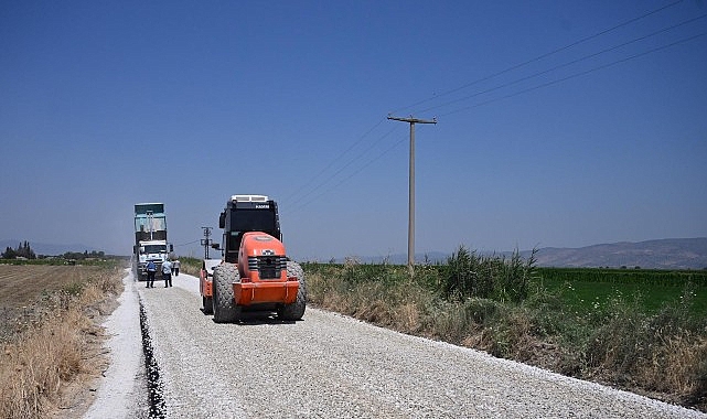 Salihli Belediyesi ile Manisa Büyükşehir Belediyesi iş birliğinde, Pazarköy Mahallesi