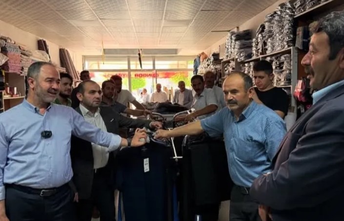 Tokat Çamlıbel Belediye Başkanı Adem Akgül, İl Başkanı Adem Dizer