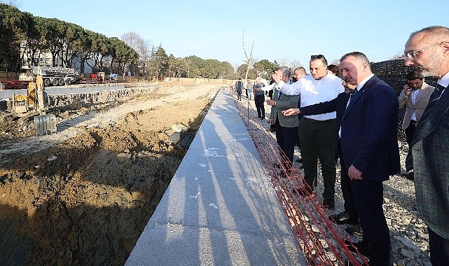 Körfezray Metrosu’nun inşaatı hızla ilerlerken, proje için Gebze’de kurulan şantiyede