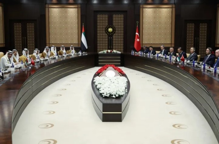 Cumhurbaşkanı Erdoğan ve Al Nahyan, ikili görüşmeleri ve Yüksek Düzeyli