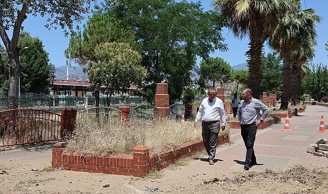 Aydın Büyükşehir Belediye Başkanı Özlem Çerçioğlu’nun öncülüğünde kentin her noktasında