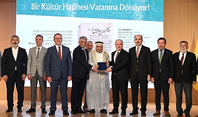 Konya’da 2000 yılında Yusuf Ağa Yazma Eser Kütüphanesi’nden yurt dışına