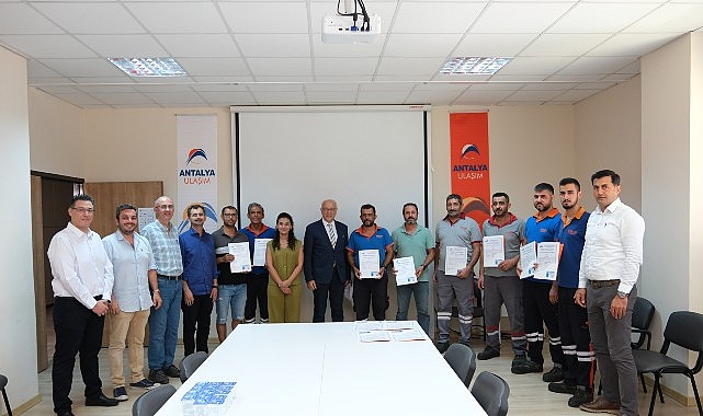 Antalya Büyükşehir Belediyesi iştirak şirketi Antalya Ulaşım A.Ş. bünyesinde işletilen