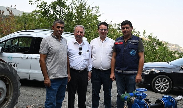 MASKİ Genel Müdürlüğü, Salihli ilçesine bağlı Bahçecik Mahallesinde içme suyu