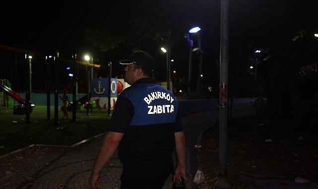 Bakırköy Belediyesi Zabıta ekipleri, Bakırköy sahillerinde çevre düzeni ve güvenliği