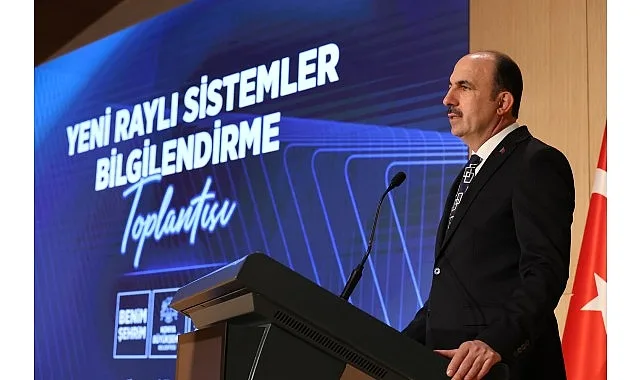 Konya Büyükşehir Belediye Başkanı Uğur İbrahim Altay, “Yeni Raylı Sistemler