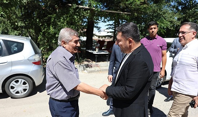 Nevşehir Belediye Başkanı Rasim Arı, Nevşehir Sanayi esnafı ile bir