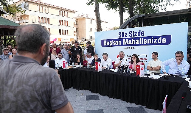 Keçiören Belediye Başkanı Dr. Mesut Özarslan, “Söz Sizde, Başkan Mahallenizde,