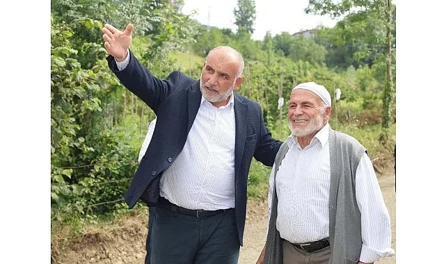 Canik Belediye Başkanı İbrahim Sandıkçı, Canik’e değer katan, vatandaşların taleplerini
