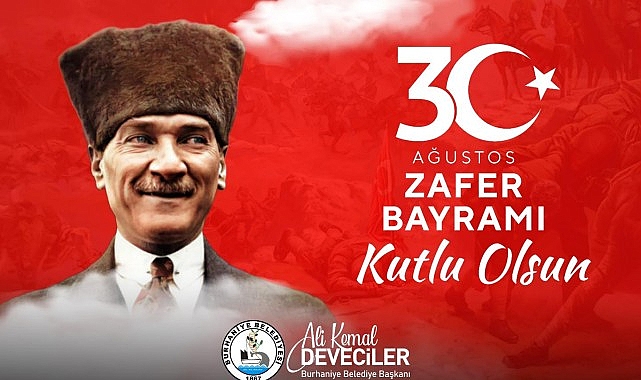 Burhaniye Belediyesi, 30 Ağustos Zafer Bayramı’nın 103. yıl dönümünü büyük
