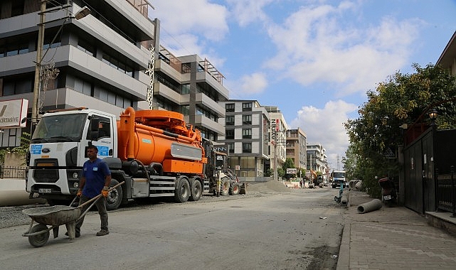 Kocaeli Büyükşehir Belediyesi İSU Genel Müdürlüğü, İzmit Yahyakaptan Mahallesi’nde kapsamlı
