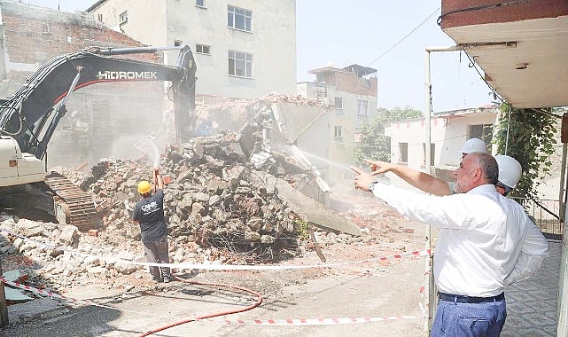 Canik Belediye Başkanı İbrahim Sandıkçı, ilçede 17.5 hektar alanda kentsel