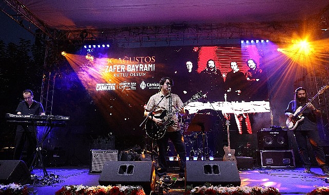Çankaya Belediyesi, 30 Ağustos Zafer Bayramı’nın 103. yılını gün boyu