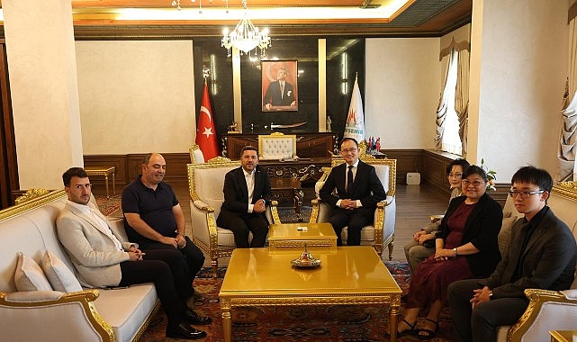Çin Halk Cumhuriyeti Büyükelçisi Jiang Xuebin, Nevşehir Belediye Başkanımız Rasim