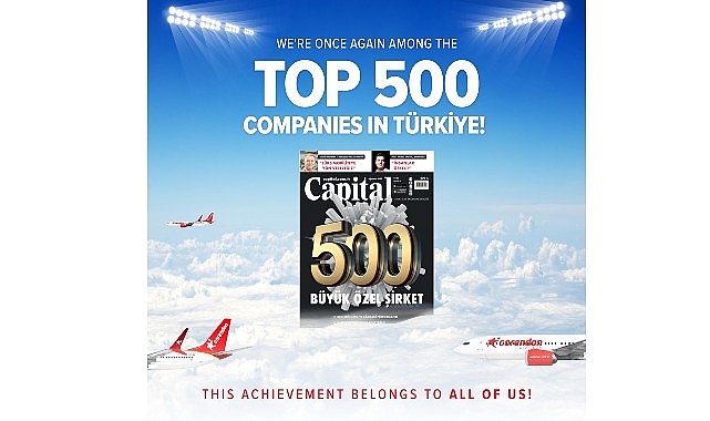Corendon Airlines, iş dünyasının en saygın araştırmalarından biri olan Capital