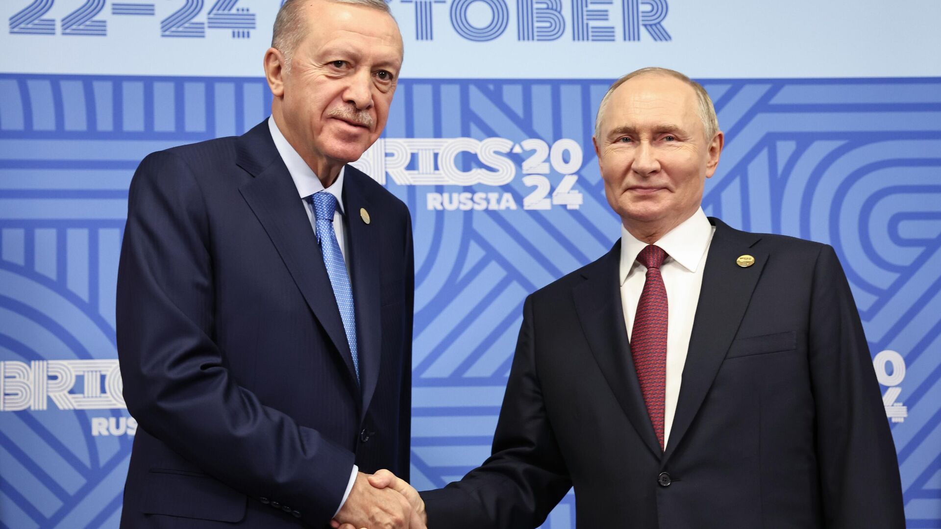 Cumhurbaşkanı Recep Tayyip Erdoğan ve Rusya Devlet Başkanı Vladimir Putin,