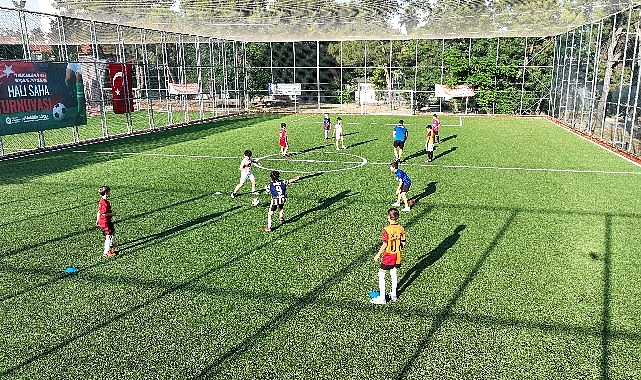 Antalya Büyükşehir Belediyesi’nin çocuklara yönelik spor faaliyetleri kapsamında düzenlediği ve