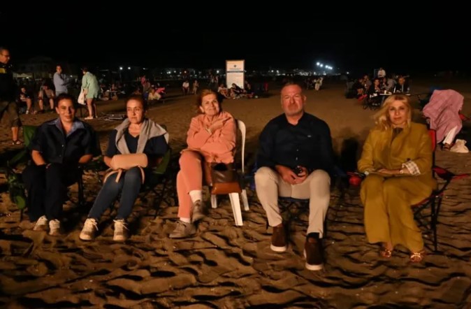 Bursa Karacabey Belediyesi’nin Longoz Fest kapsamında düzenlediği “Perseid Meteor Yağmuru”