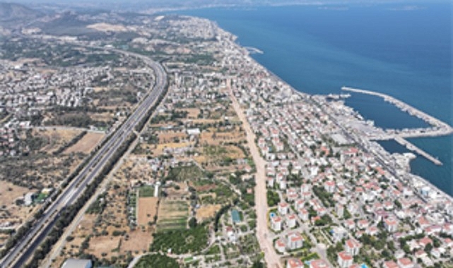 İzmir Büyükşehir Belediyesi'nin Güzelbahçe’de trafik akışını rahatlatacak 75. Yıl Cumhuriyet