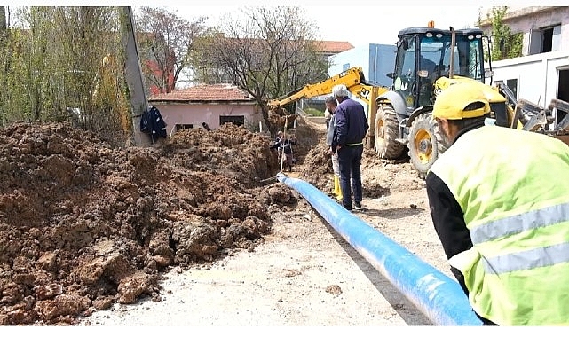 Haymana’nın birçok noktasında devam eden sondaj çalışmalarından biri olan Çaldağ