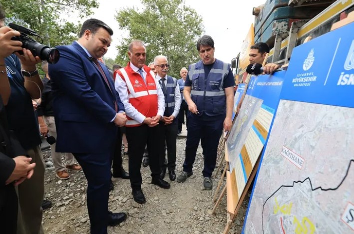 İstanbul Büyükşehir Belediyesi’ne bağlı İSKİ, Şişli ve Beşiktaş’ta taşkın sorununu