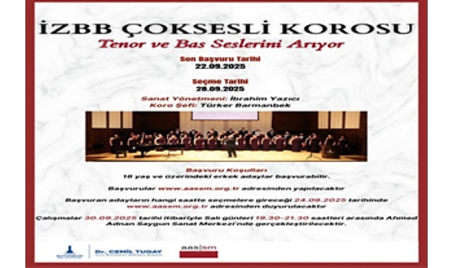 İzmir Büyükşehir Belediyesi, yeni kurulacak İzmir Büyükşehir Belediyesi Çoksesli Gençlik