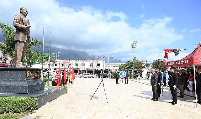 Kemer’de 30 Ağustos Zafer Bayramı’nın 103. yıl dönümü kutlamaları Cumhuriyet