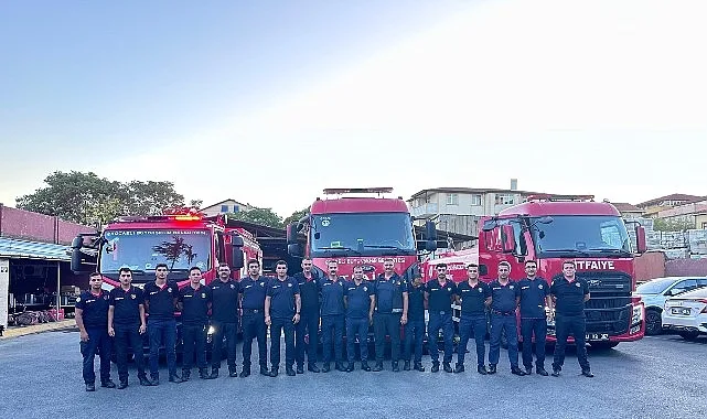 Kocaeli Büyükşehir Belediye Başkanı Doç.Dr. Tahir Büyükakın, Çanakkale'deki yangına müdahalede