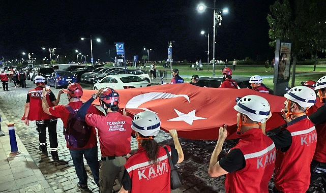 Konak Belediyesi Afet Merkezi Arama Kurtarma Timi (KAM) ev sahipliğinde,