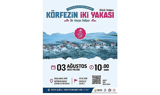 Kocaeli Büyükşehir Belediyesi tarafından iki yıldır düzenlenen Ulusal Açık Su