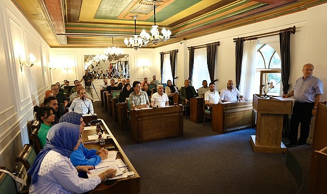 Nevşehir Belediye Meclisi Ağustos Ayı olağan toplantısı Rasim Arı Başkanlığında
