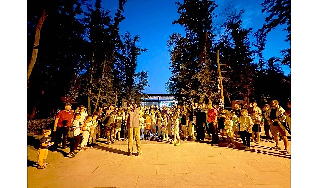 Büyükşehir Belediyesi, Yaz etkinlikleri kapsamında Ormanya’da çocuklara yönelik gece yürüyüşü