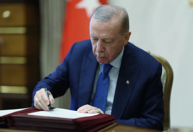 Cumhurbaşkanı Recep Tayyip Erdoğan’ın onayıyla Cumhurbaşkanlığı Külliyesi’nde gerçekleştirilen Yüksek Askeri