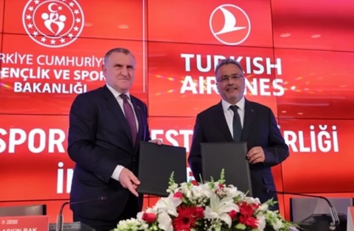 Türk Hava Yolları ile Gençlik ve Spor Bakanlığı arasında “Türk