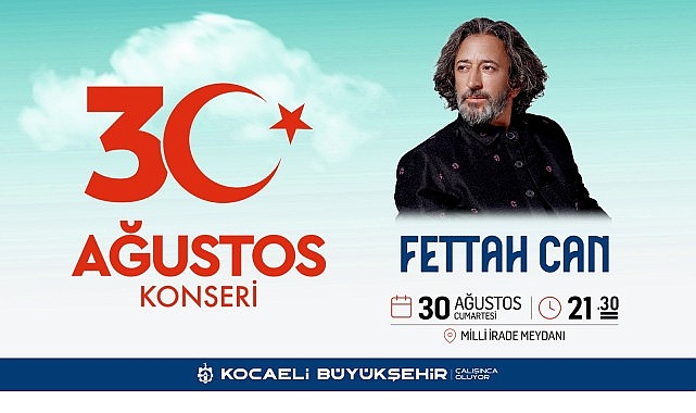Büyükşehir Belediyesi, 30 Ağustos Zafer Bayramı kutlamaları çerçevesinde Cumartesi akşamı