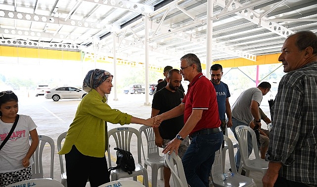 Kemer Belediye Başkanı Necati Topaloğlu’nun “Her mahalleye bir kapalı pazar