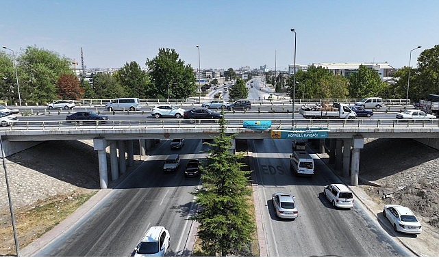 Konya Büyükşehir Belediyesi, mevcut trafiği rahatlatmak için Ankara Caddesi ile