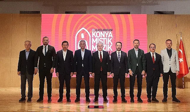 Kültür Yolu Festivali kapsamında gerçekleştirilecek 22. Uluslararası Konya Mistik Müzik