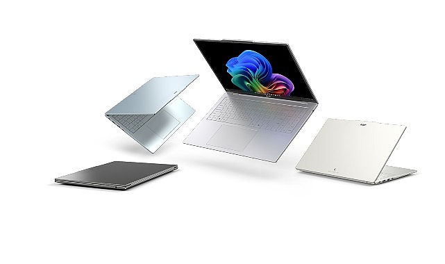 Acer bugün yeni, ince ve hafif Swift dizüstü bilgisayarları serisinin